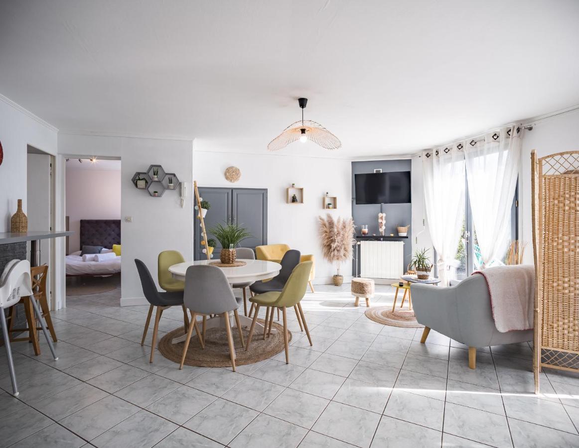 Sun House - Terrasse Parking Prive Gratuit Leilighet Troyes Eksteriør bilde
