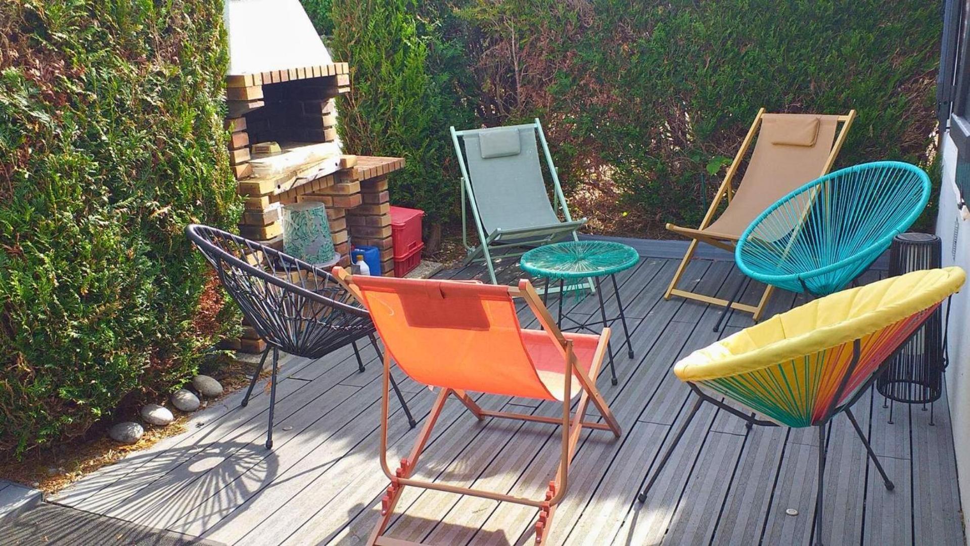Sun House - Terrasse Parking Prive Gratuit Leilighet Troyes Eksteriør bilde