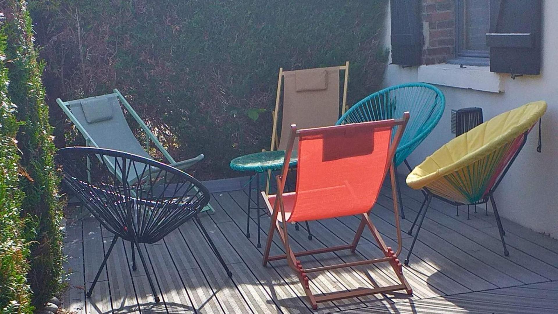 Sun House - Terrasse Parking Prive Gratuit Leilighet Troyes Eksteriør bilde